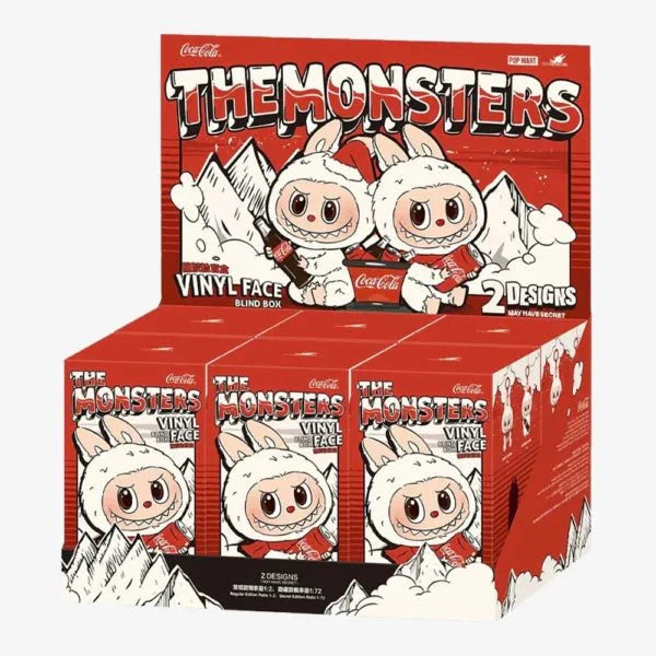 Labubu Monster Coca-Cola Series Plush Keychain Blind Box - 1 PC