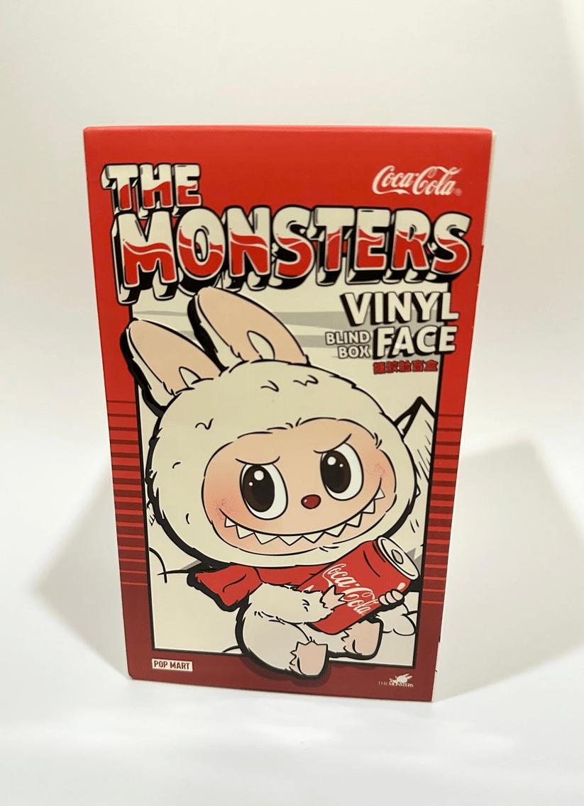 Labubu Monster Coca-Cola Series Plush Keychain - 1 PC (Purple)
