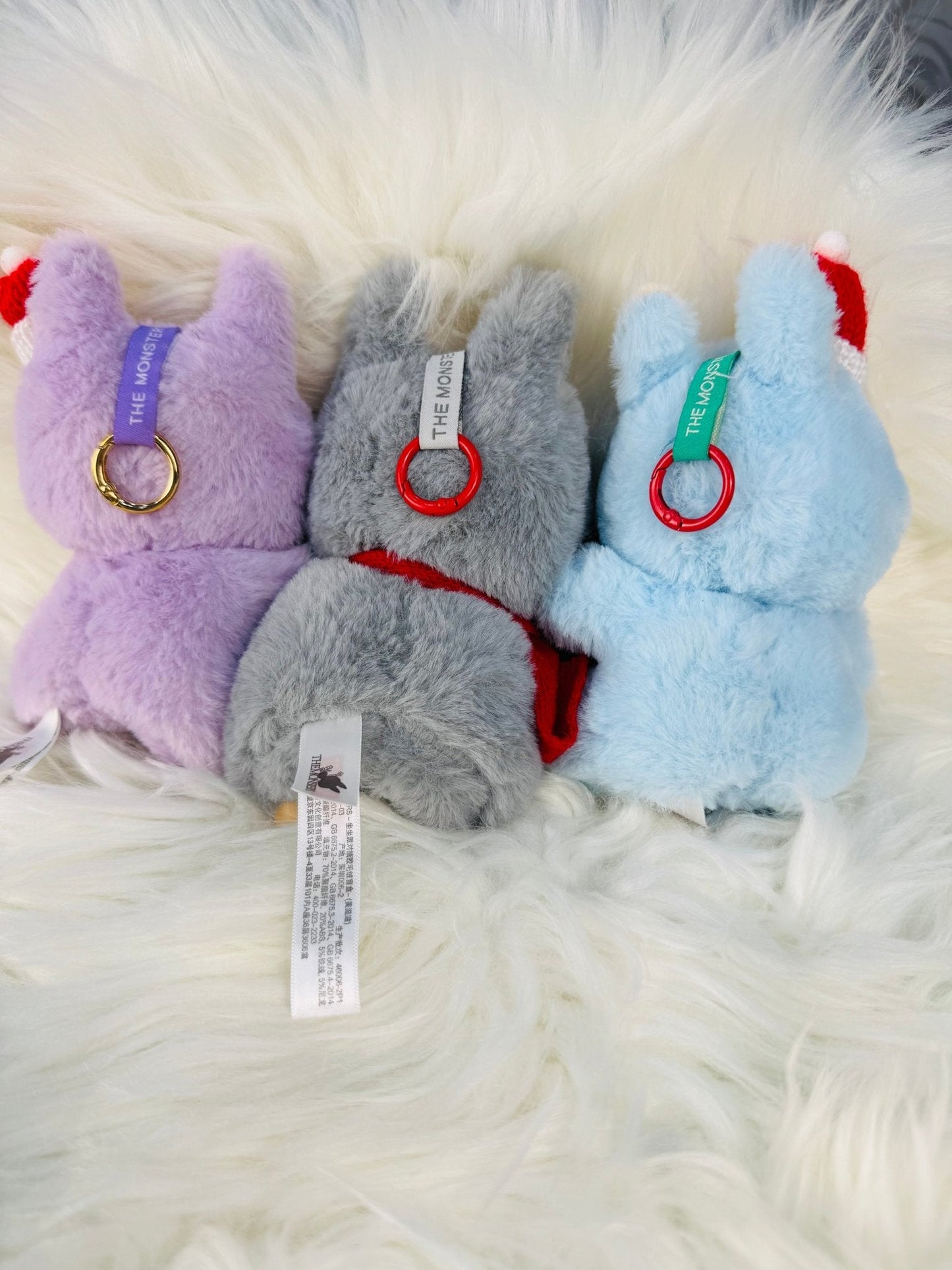 Labubu Monster Coca-Cola Series Plush Keychain Blind Box - 1 PC