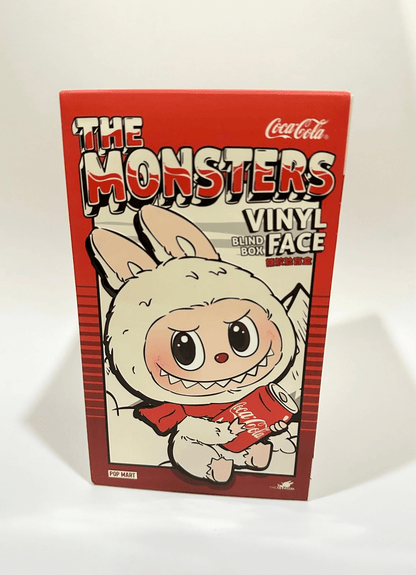 Labubu Monster Coca-Cola Series Plush Keychain - 1 PC (Purple)