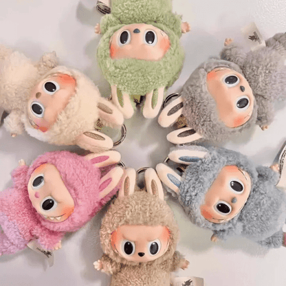 Labubu Macaron Monster Keychain Blind Box (Random Character) - 1 PC